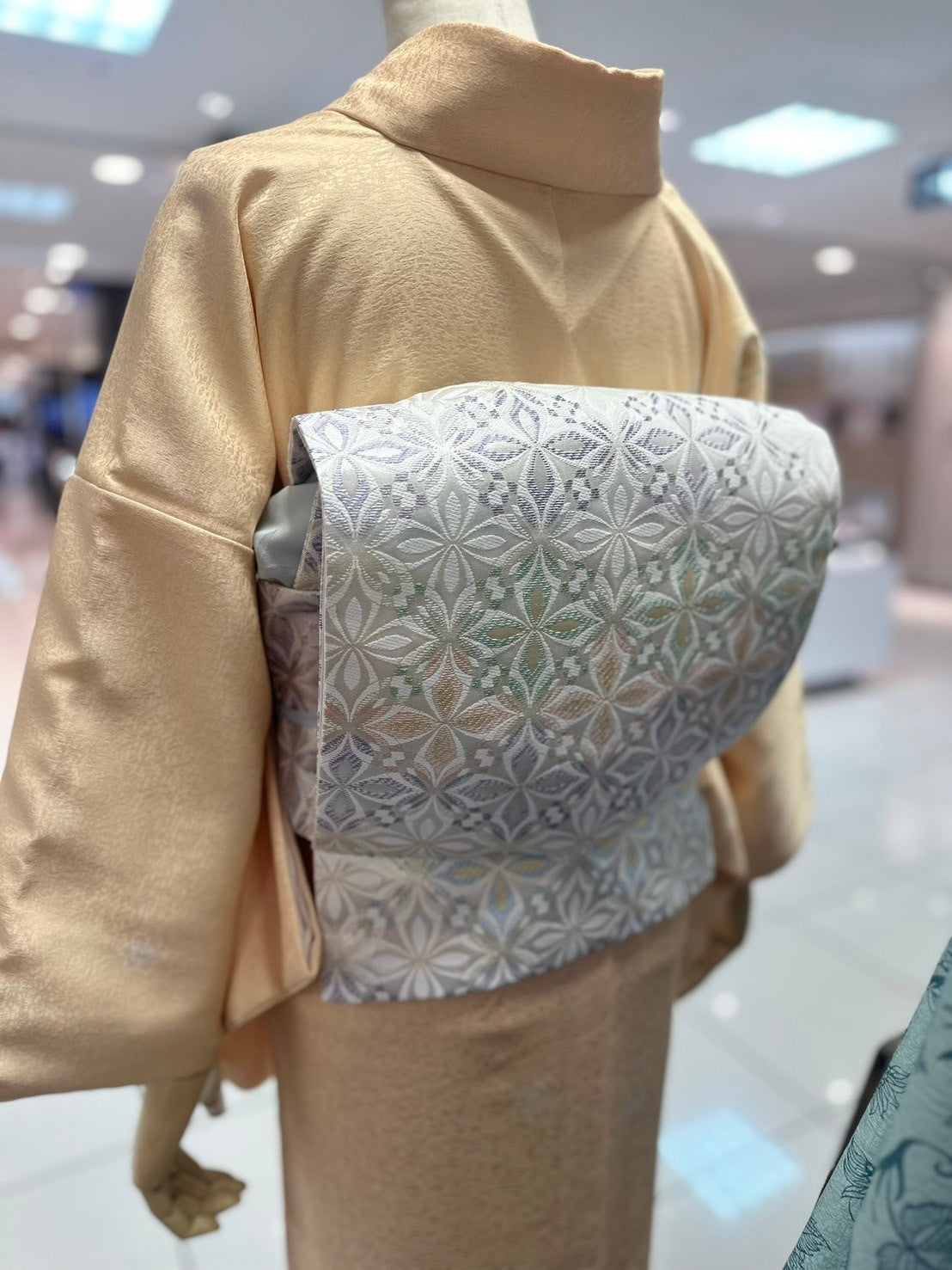 オリジナル小紋華紋 クリーム