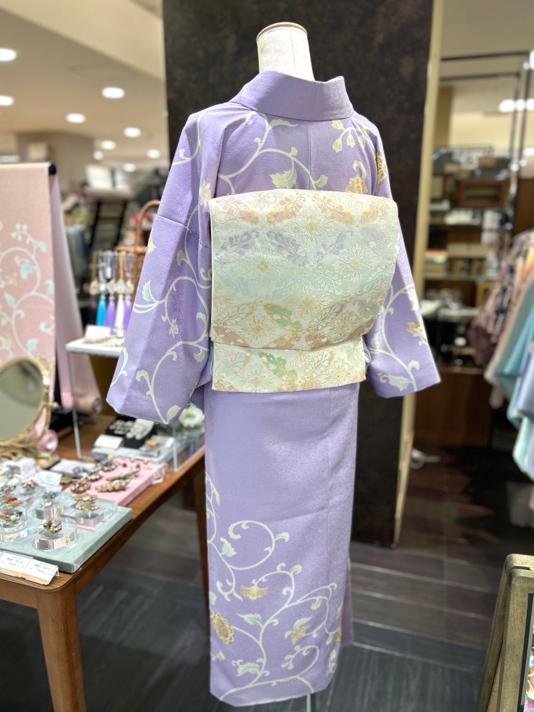 オリジナル訪問着 すみれ