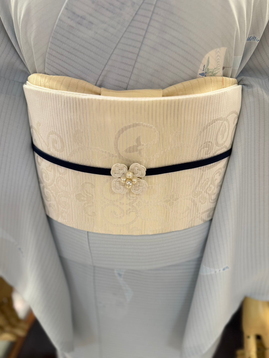 東レシルック洗える夏絽の三部式きものセット