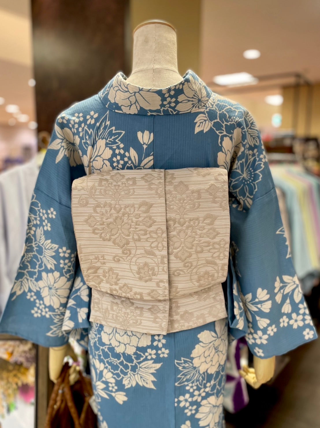綿麻三部式浴衣 Mサイズ