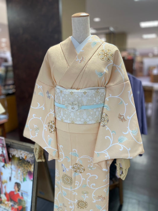 オリジナル訪問着 クリーム