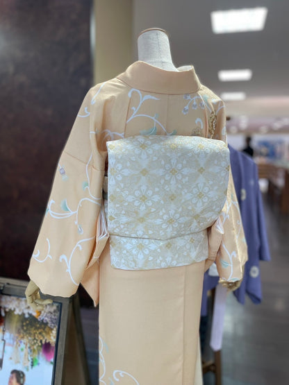 オリジナル訪問着 クリーム