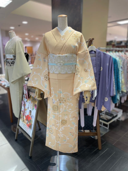 オリジナル訪問着 クリーム