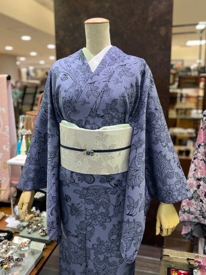 オリジナル更紗 紫