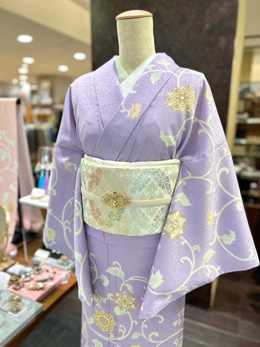 オリジナル訪問着 すみれ