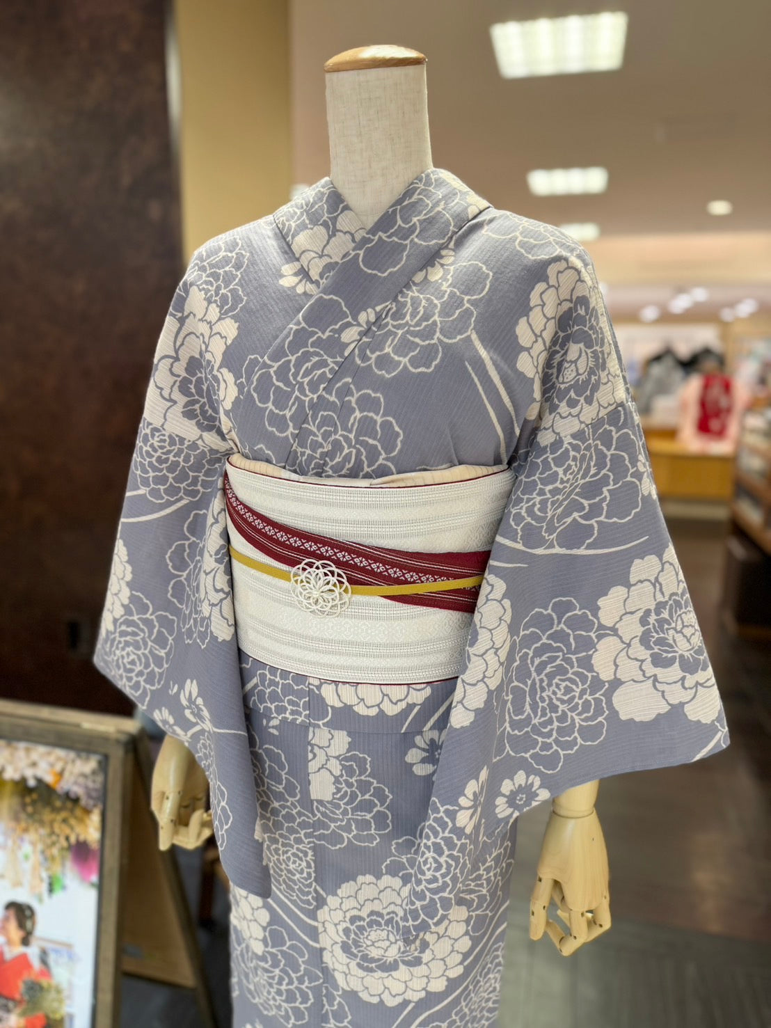 綿麻三部式ゆかた Sサイズ
