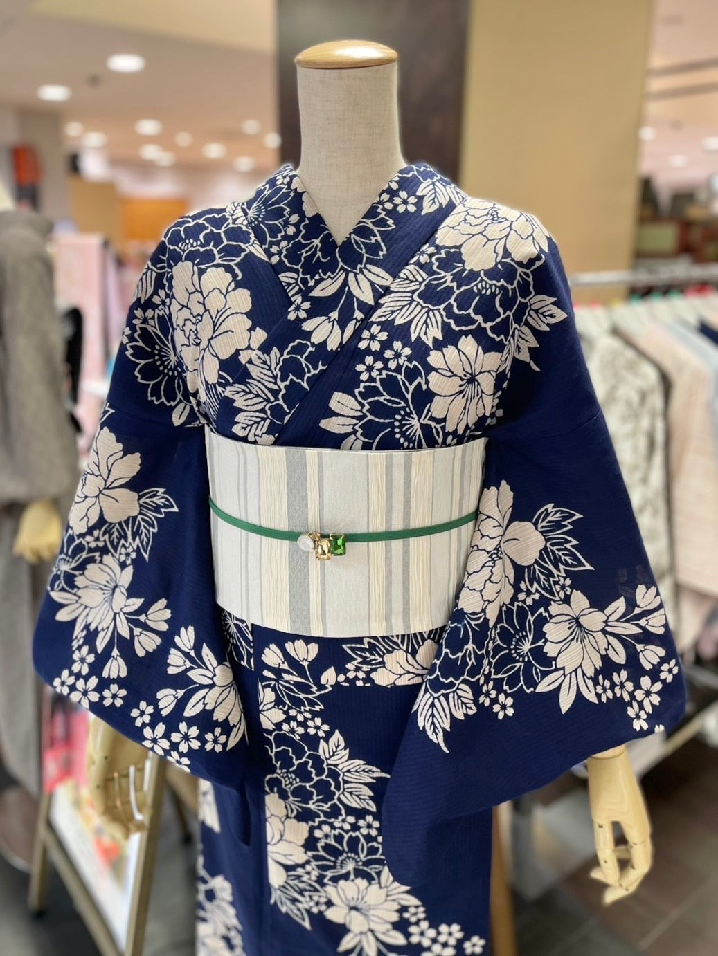 綿麻三部式ゆかた Sサイズ