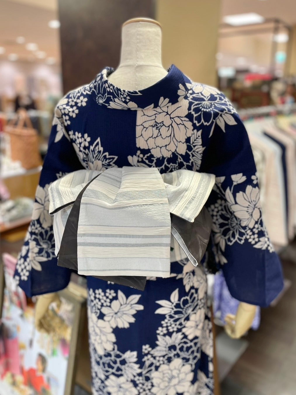 綿麻三部式ゆかた Sサイズ