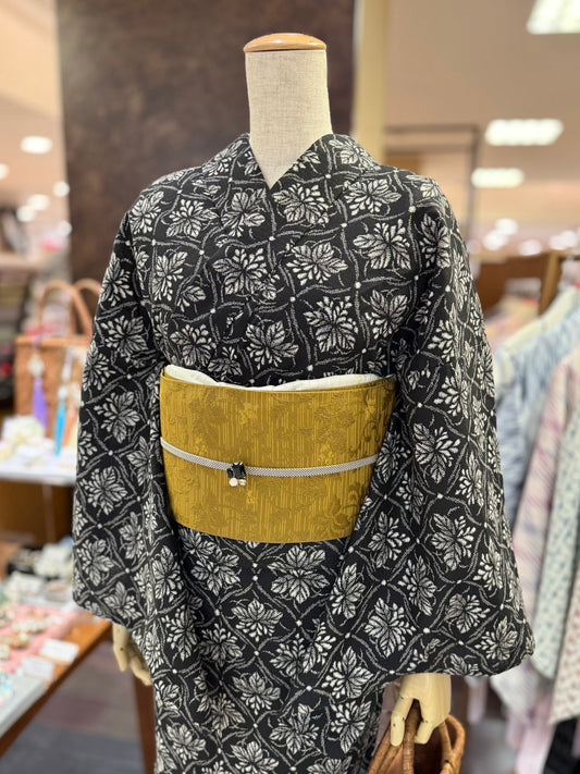 綿麻三部式ゆかた