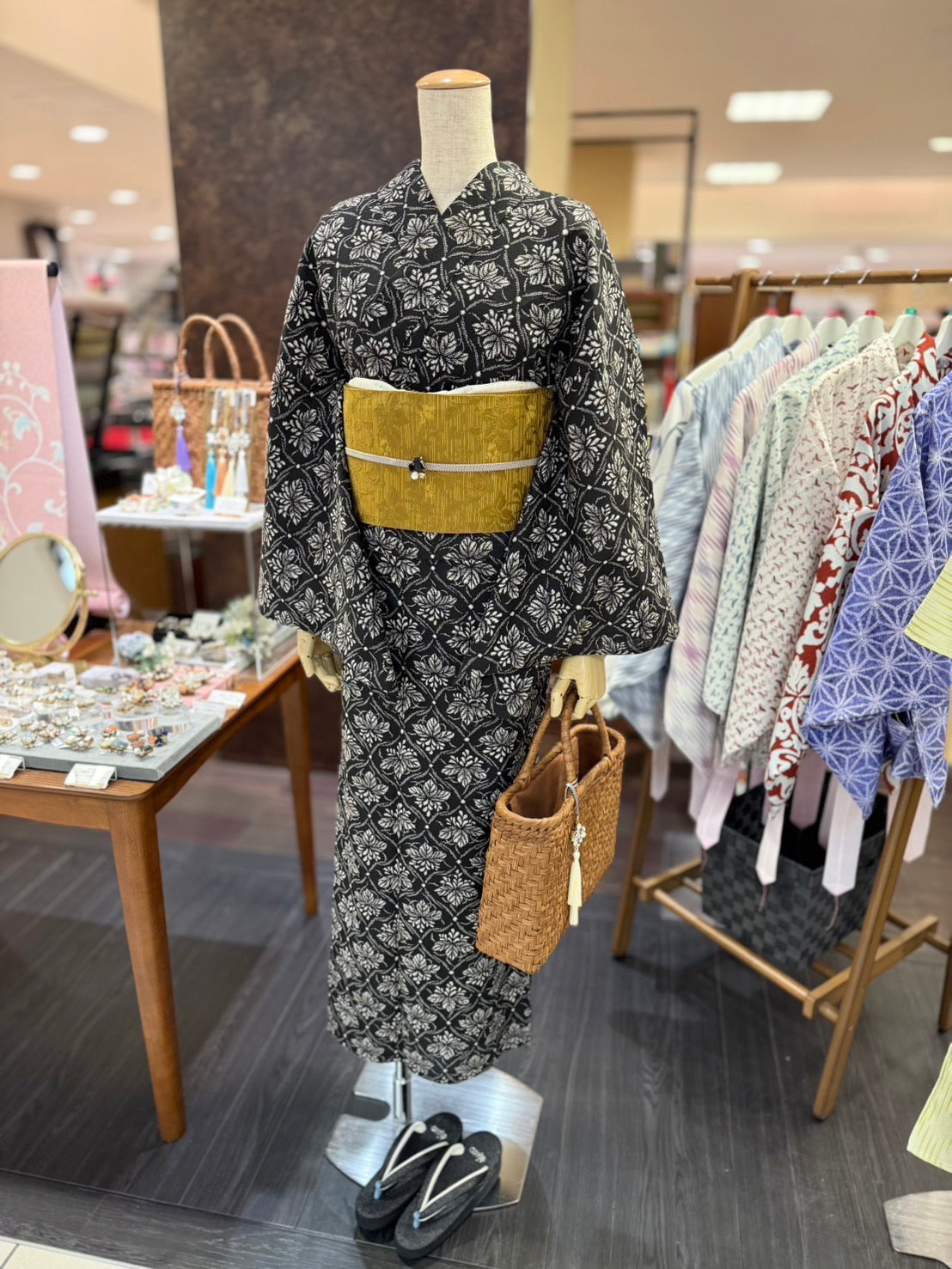 綿麻三部式ゆかた