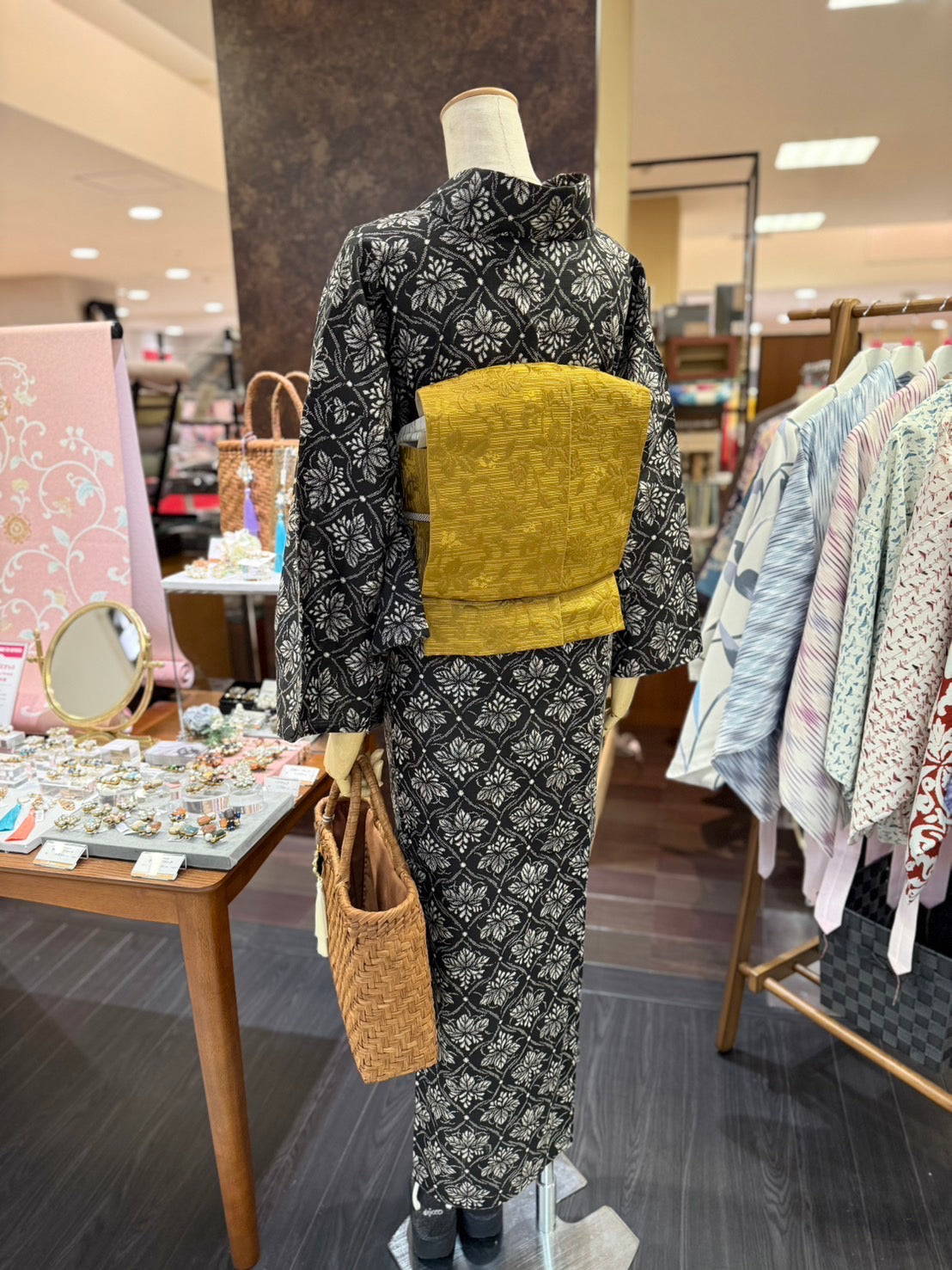綿麻三部式ゆかた