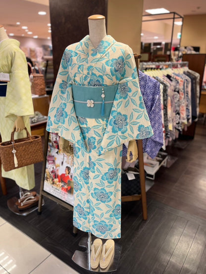 綿麻三部式ゆかた