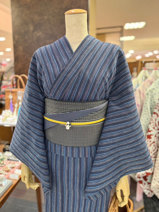 綿麻三部式ゆかた