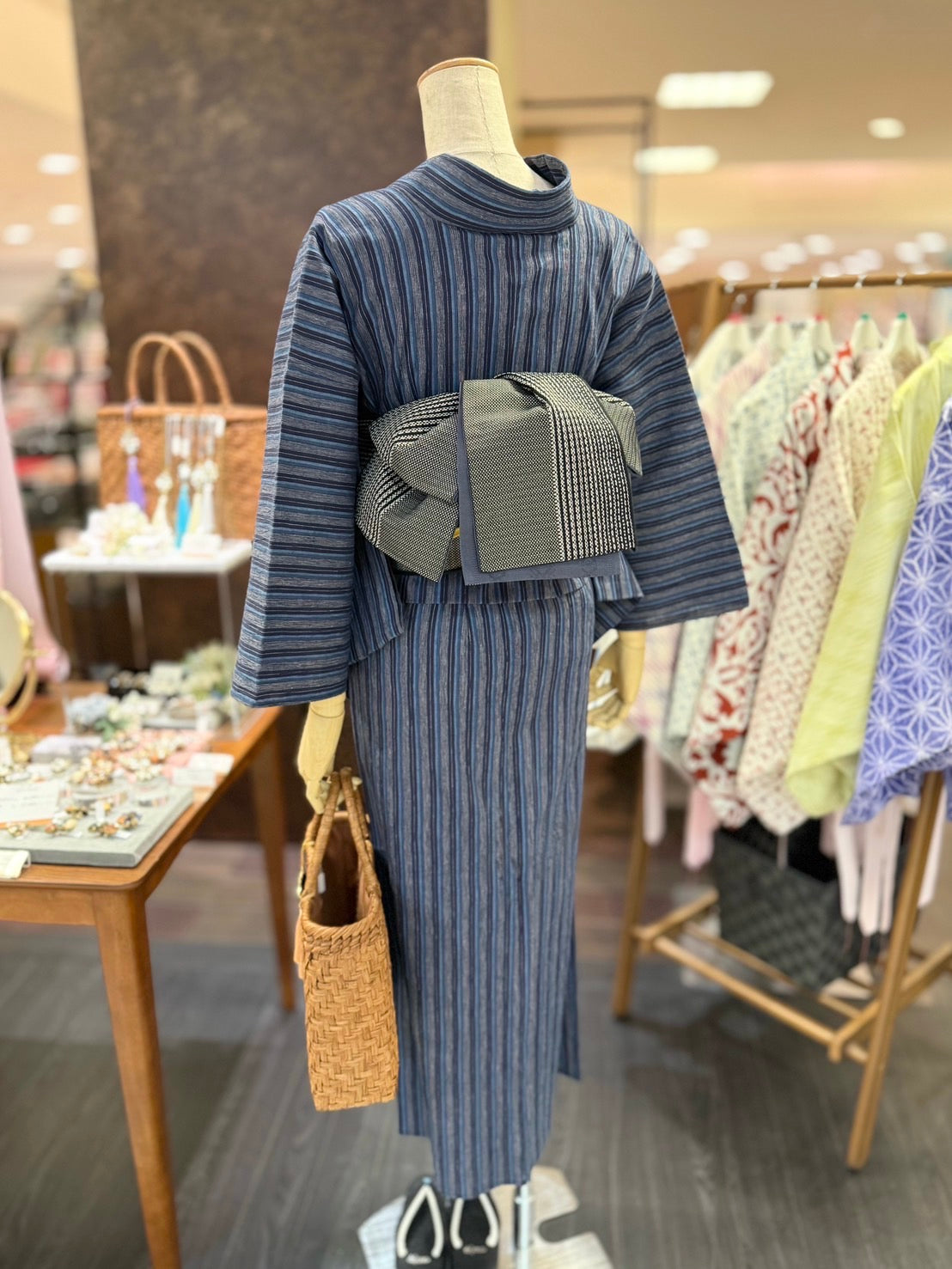 綿麻三部式ゆかた