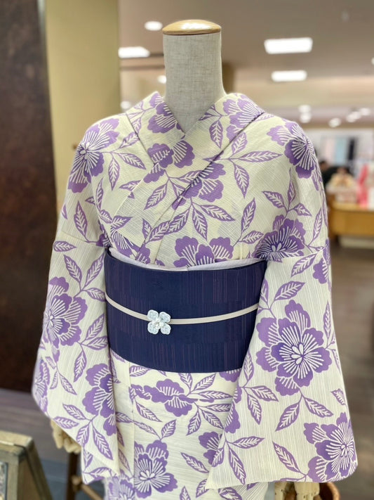 綿麻三部式ゆかた