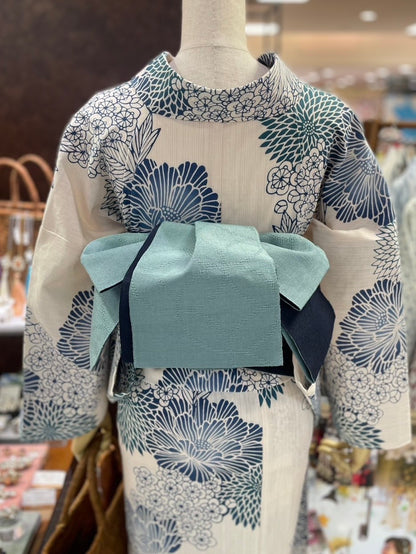 綿麻三部式ゆかたセット