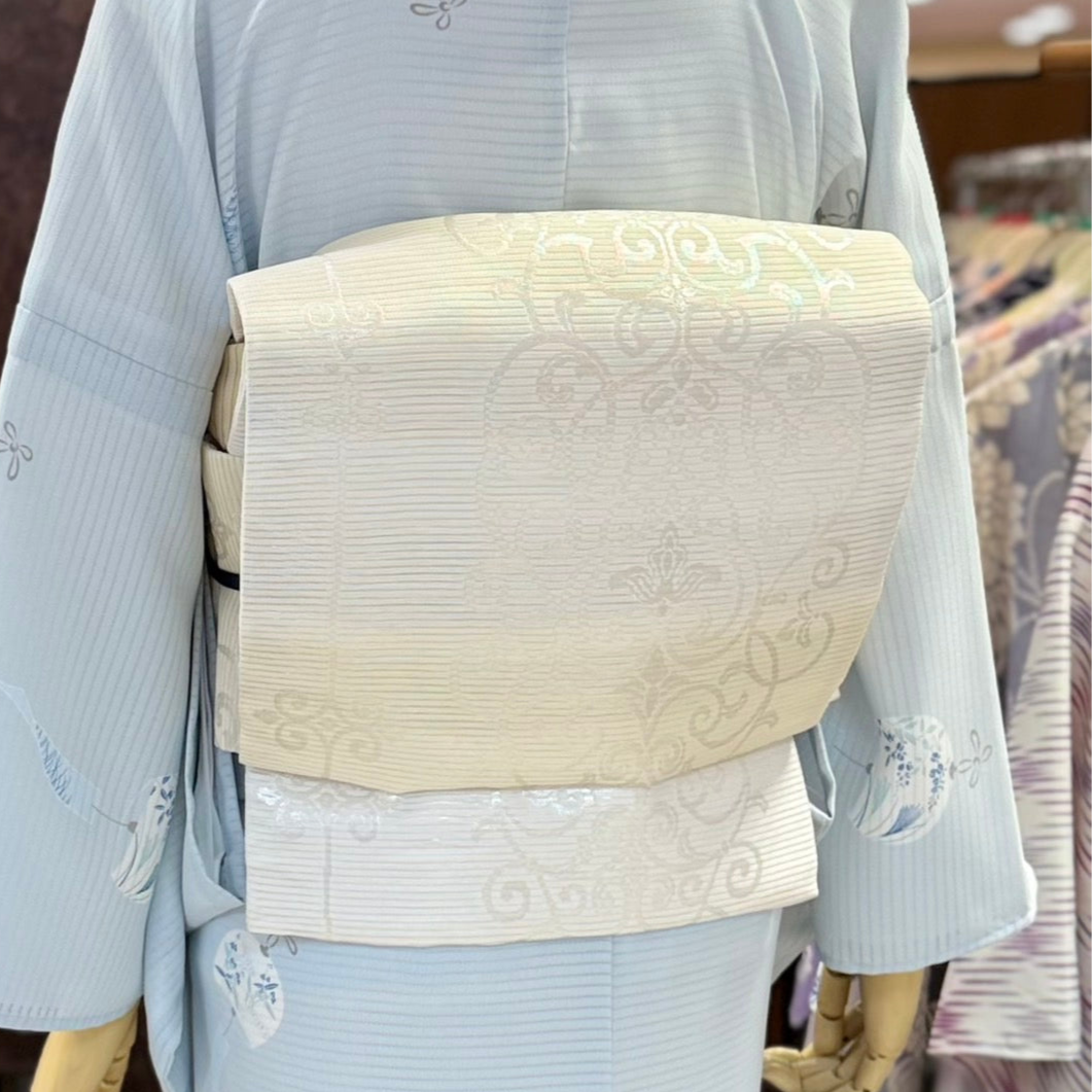 造り帯（お太鼓 袋帯・正絹）