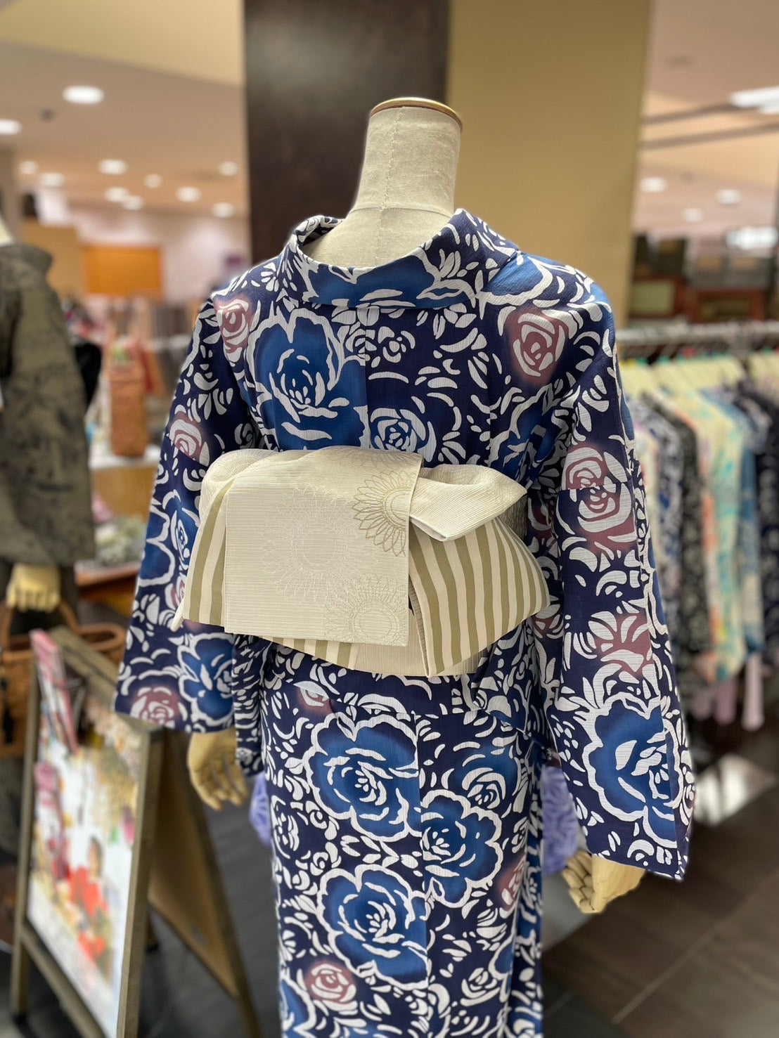 綿麻三部式ゆかた