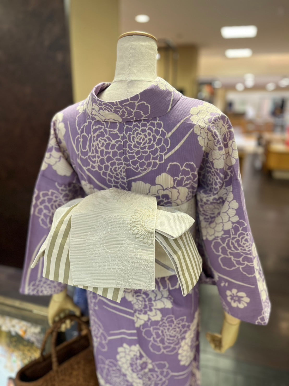 綿麻三部式ゆかた