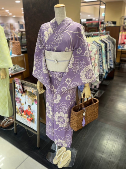 綿麻三部式ゆかた