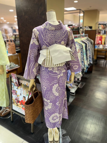 綿麻三部式ゆかた