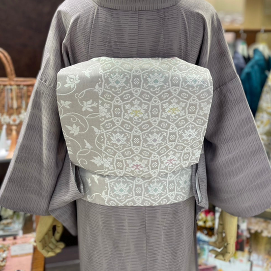 造り帯（名古屋帯・お太鼓・正絹）