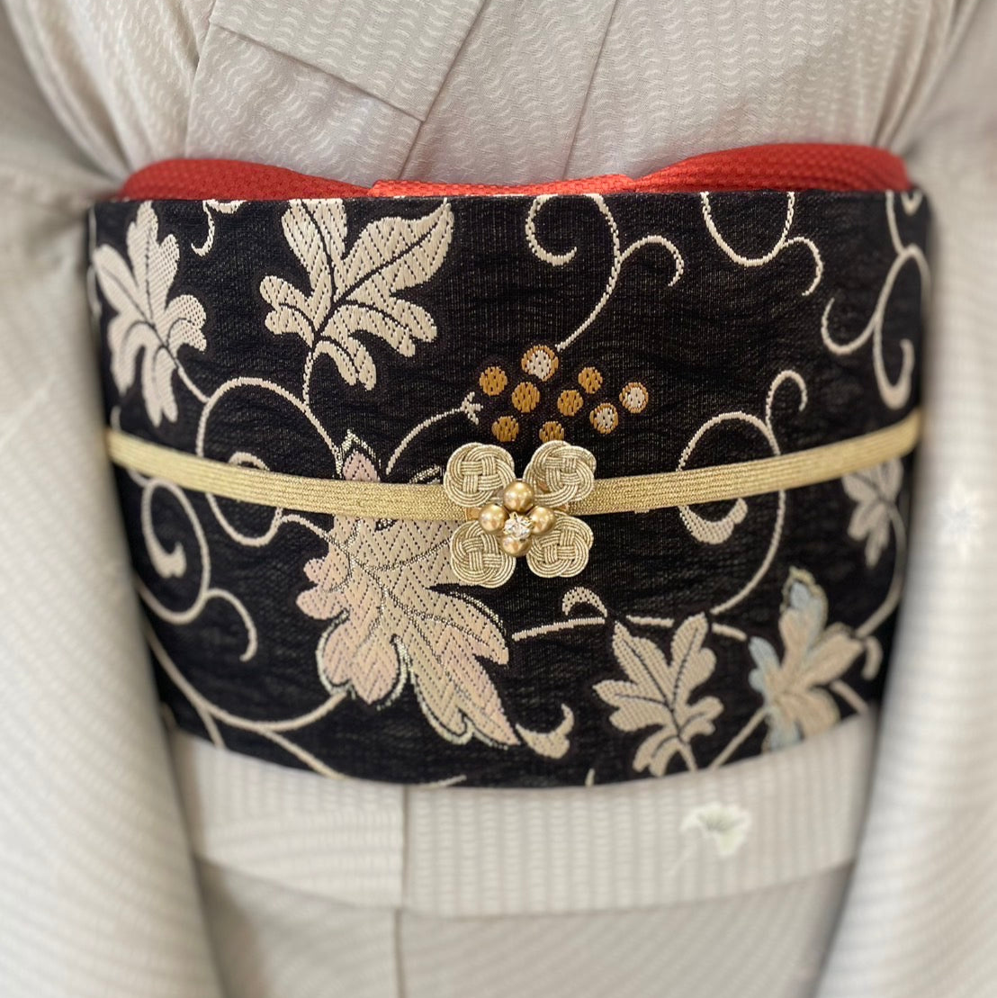 造り帯（名古屋帯・お太鼓・正絹）