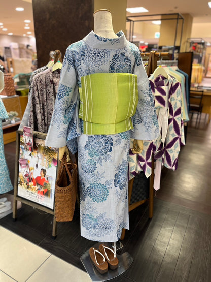 綿麻三部式浴衣 Mサイズ