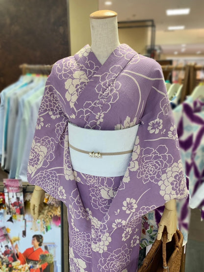 綿麻三部式浴衣 Sサイズ