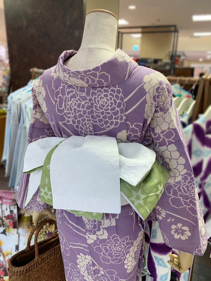 綿麻三部式浴衣 Sサイズ