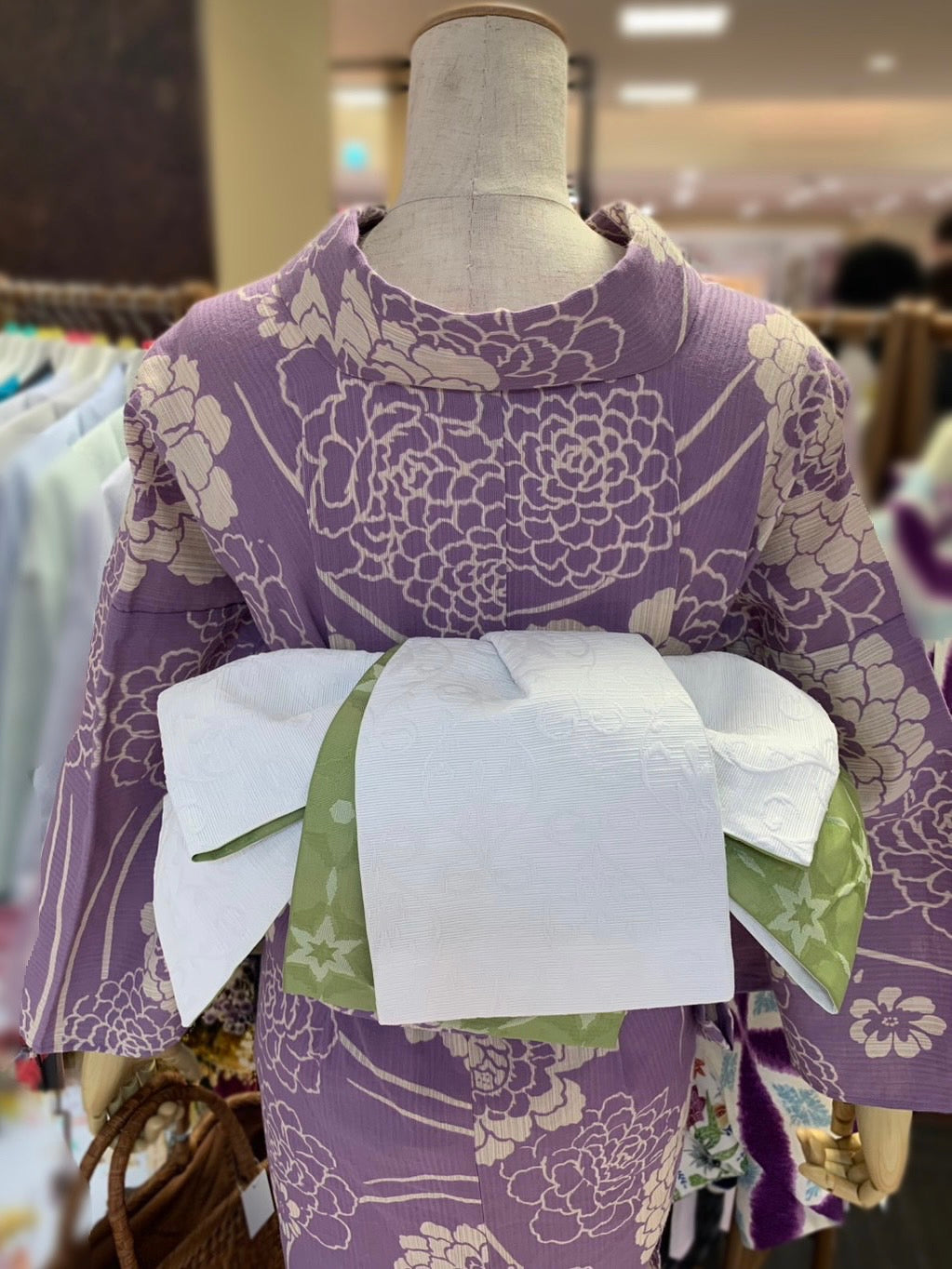 綿麻三部式浴衣 Sサイズ