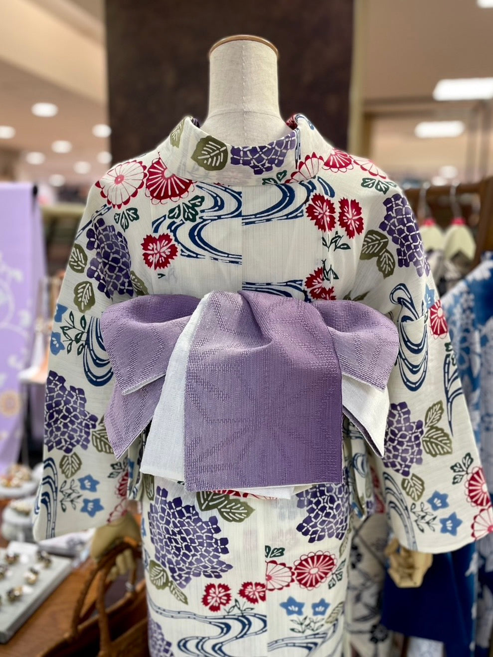 綿麻三部式浴衣 Mサイズ – driccoきもの