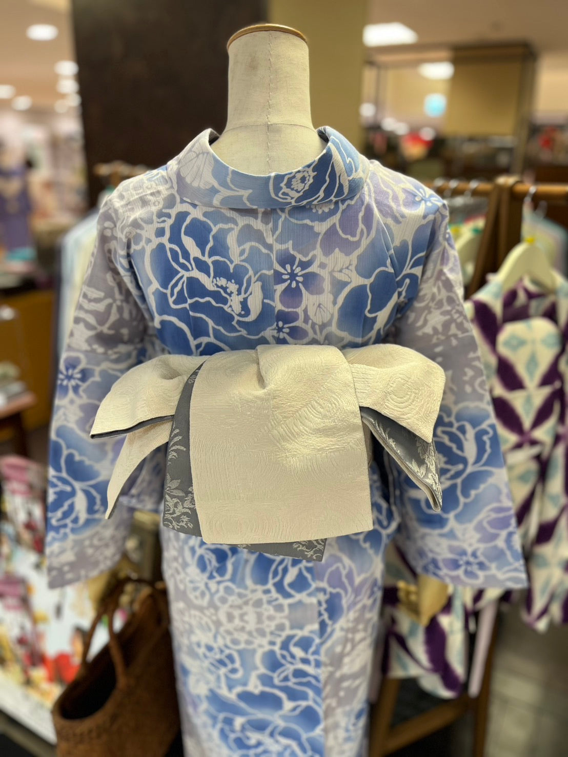 綿麻三部式浴衣 Lサイズ – driccoきもの