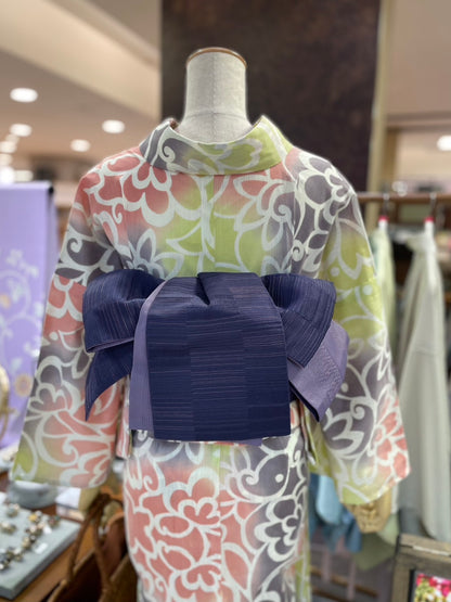 綿麻三部式浴衣 Mサイズ