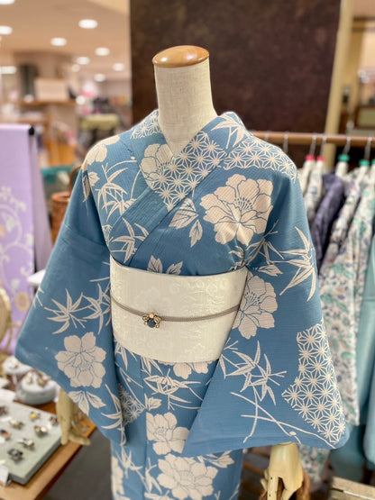 綿麻三部式浴衣 Sサイズ