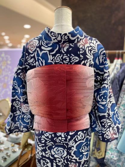 綿麻三部式浴衣 Mサイズ